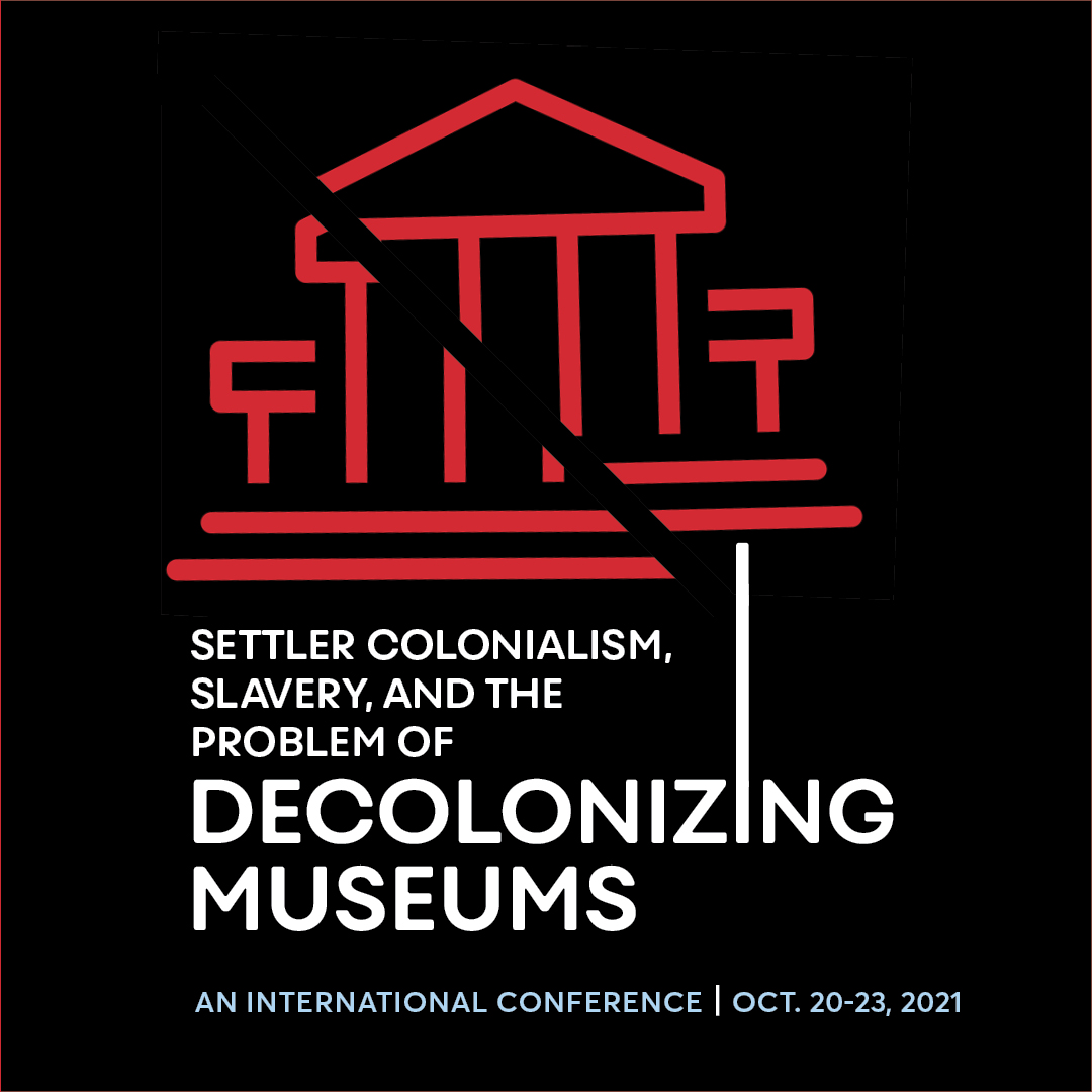 Icon of a museum split in half at its foundation